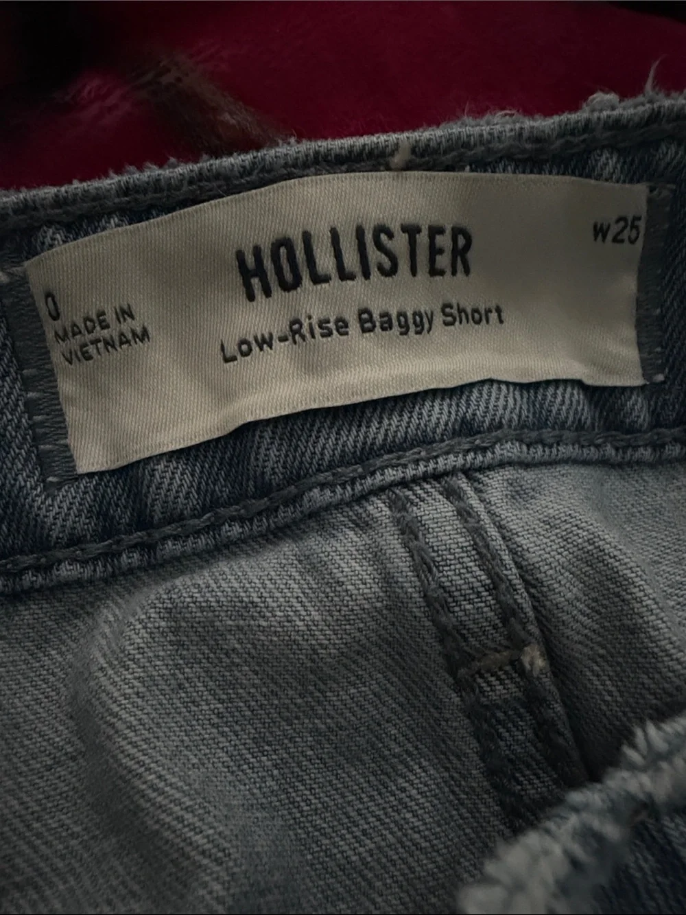 Hollister Low-Rise Baggy Short - Size 0/w25